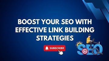 Boost Your Seo With Effective Link Building Strategies #linkbuilding #seo #contentcreation