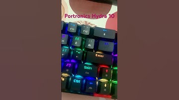Best Mechanical Keyboard, Portronics Hydra 10 #gaming #gamingkeyboard