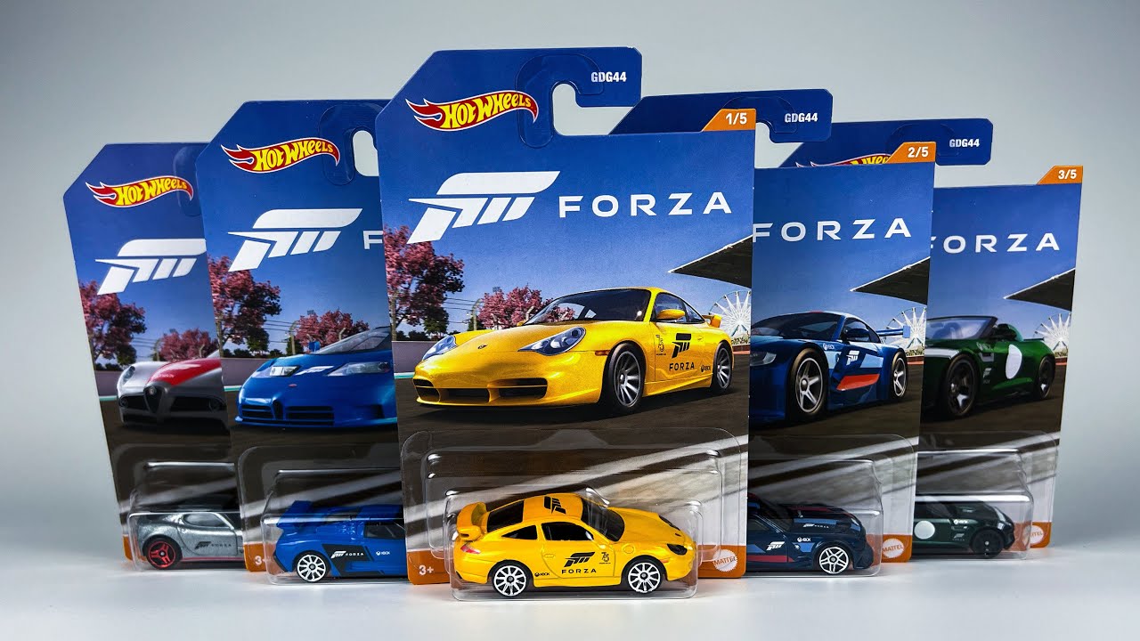 Unboxing Hot Wheels Themed Forza Youtube