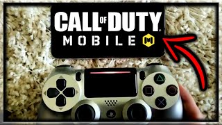 How to play call of duty mobile with a ps4 or xbox one controller /
connect on ios iphone ipad android today, i have video...