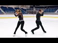 &quot;Rhythm Nation&quot; - Elliana Peal and Ethan Peal skate to @JanetJackson (2024 Junior Rhythm Dance)