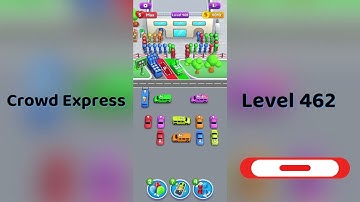 Crowd Express Level 462 Walkthrough 🚦 | Step-by-Step Solution | Go Answer