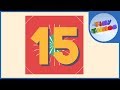 Youtube Thumbnail Skip Counting In 15s  | Counting By 15 to 225 | Tiny Tunes