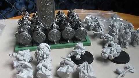 Dwarven Army Update & Atlantis Miniatures Dwarven Crossbowmen review