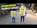 Pixel Bikin Kostum SpongeBob dari Kardus Bekas