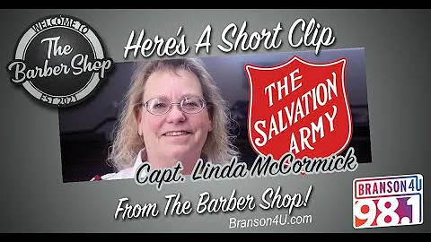 Capt. Linda McCormick is in The Barber Shop
