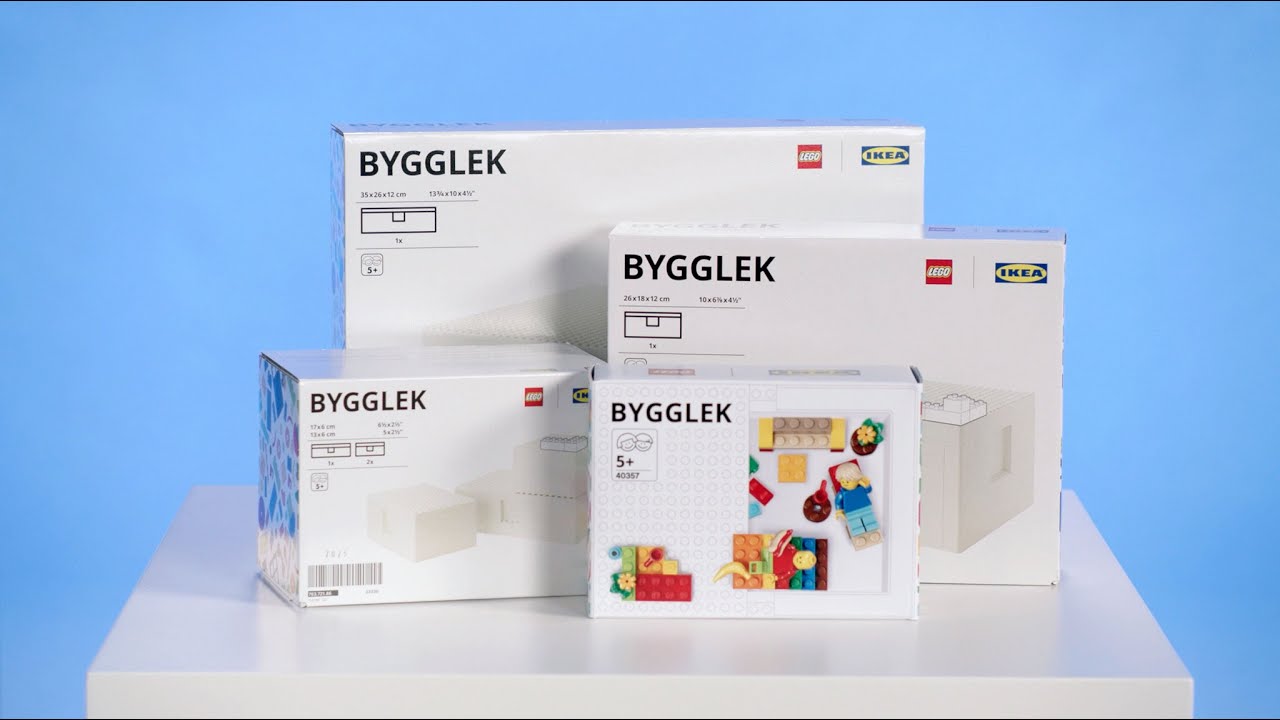 Clancy heroïne Ontslag LEGO + IKEA Introduces BYGGLEK! - YouTube