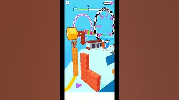 ⏫🤣🤣 Cube surfer Android(İOS) game play #shorts #cubesurfer level 98