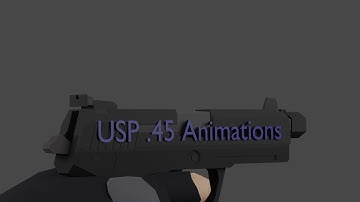 USP .45 animations