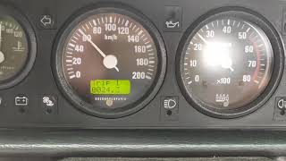 test speedometer skoda 5.