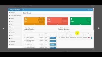 Easy Real Estate App   come with admin panel free Download