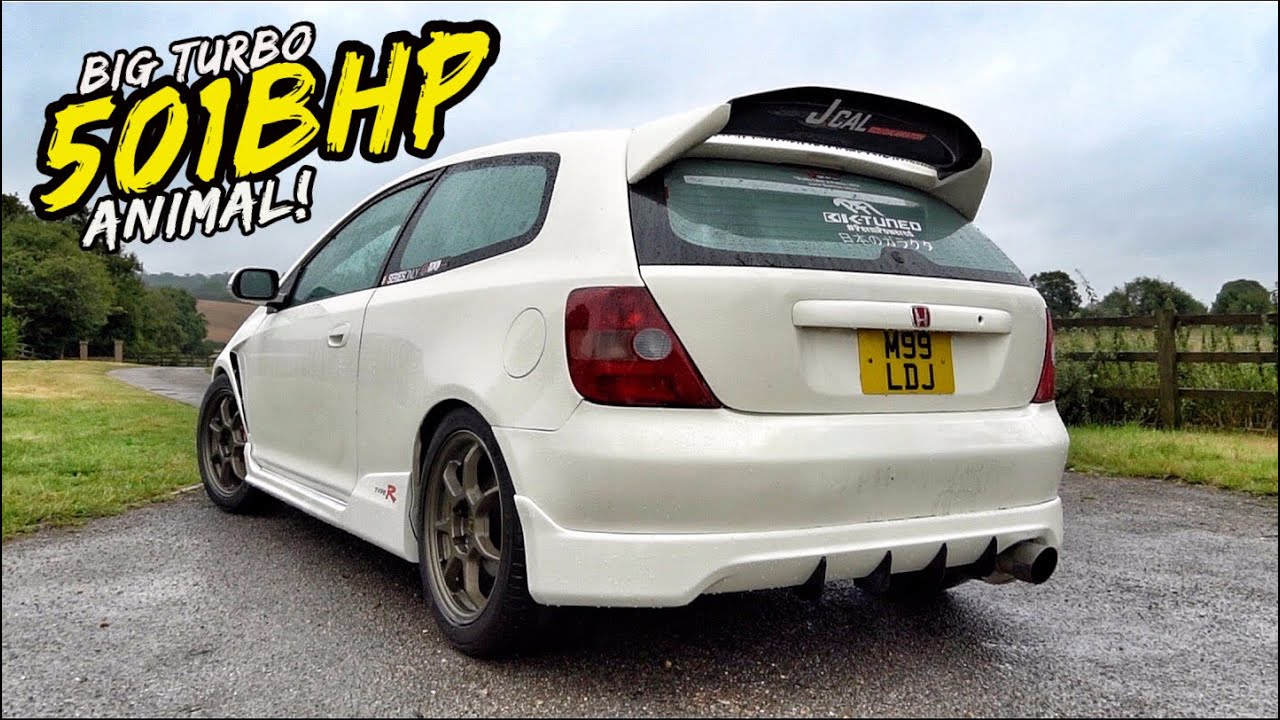 THIS 501BHP TERRIFYING BOOSTED EP3 TYPE R IS MAD! *BAD ENDING*
