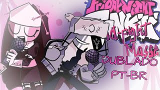 [FNF] Friday Night Funkin: Mid-Fight Masses DUBLADO!! | Feh Dubs - Tio Sans 🎤✨