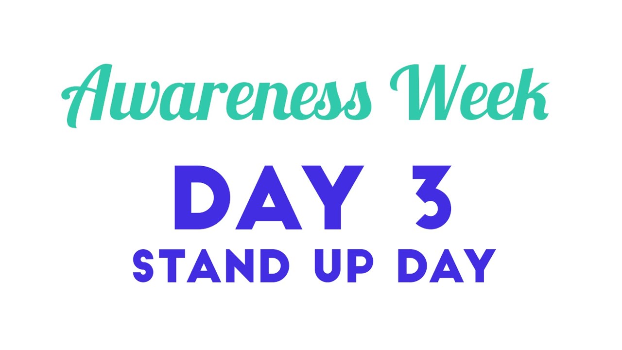 BHS Awareness Week Stand Up Day YouTube
