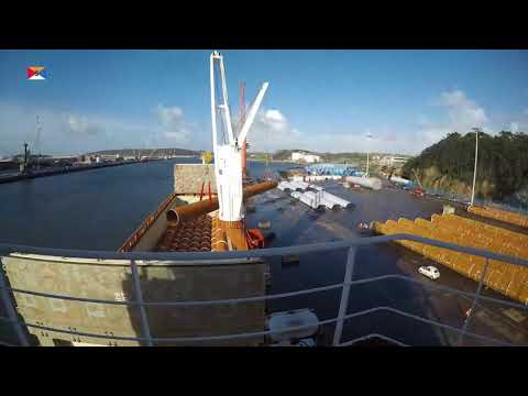Mv Muntgracht - Piles from Avilés to Flushing