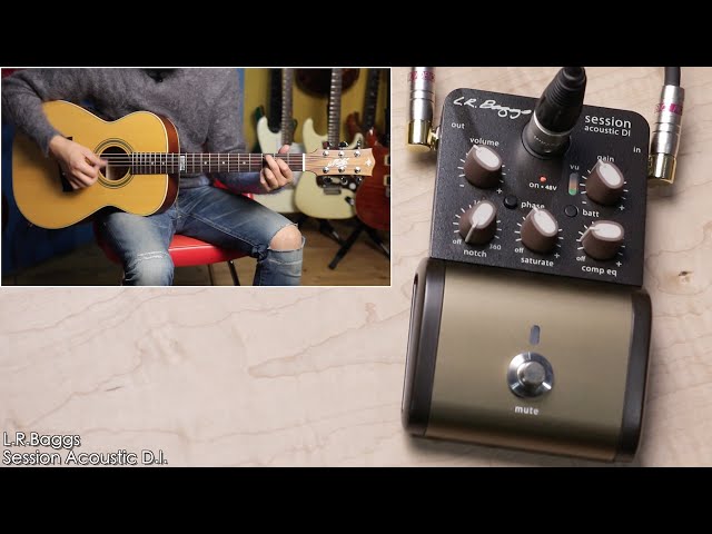 L.R.Baggs / Session Acoustic D.I.【デジマート製品レビュー】 - YouTube