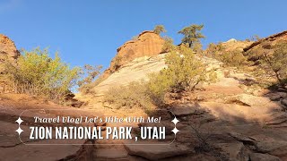 Easy Hike in Zion National Park  | Travel Vlog Spring 2024