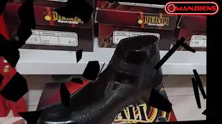 Mandiens - Sepatu Boots Kulit Asli Original Medali SJ K.383 Koboi