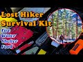Lost hiker wilderness survival kit   a kit for all outdoorsmen