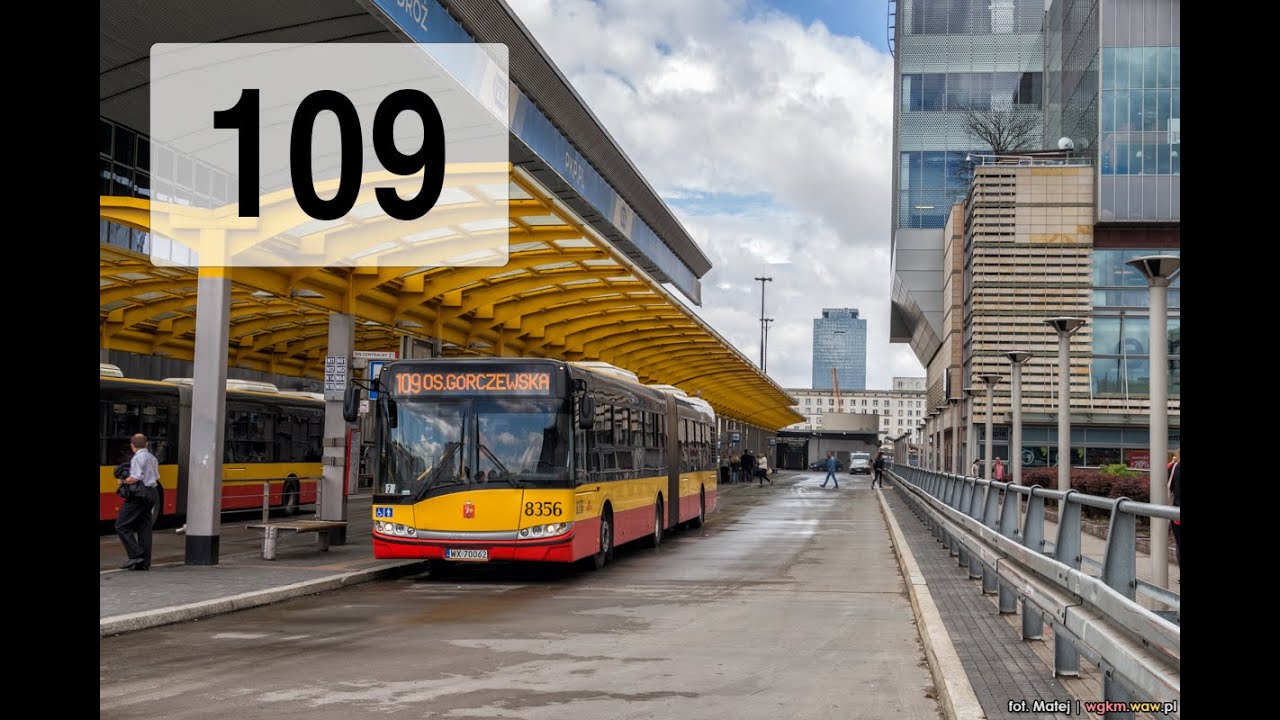 [109] Autobusem po Warszawie: Os. Górczewska - Torwar