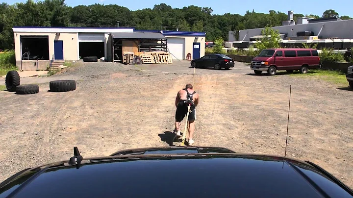 Strongman Training - Truck Pull - Brad Andersen fr...