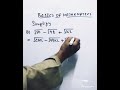 BASICS OF MATHEMATICS.