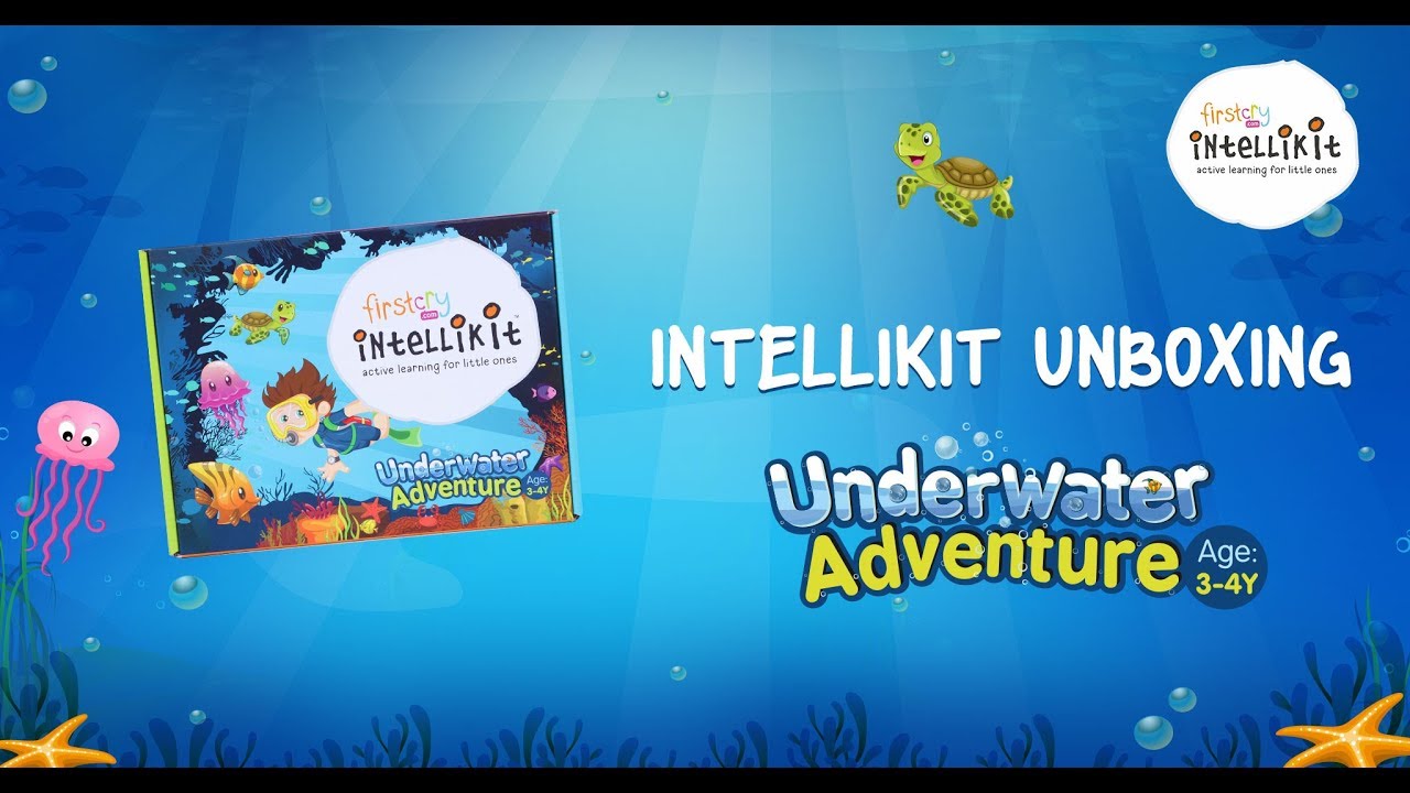 FirstCry Intellikit - Underwater Adventure (Age group: 3 to 4 years)