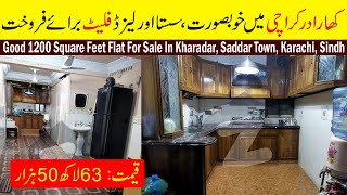 Good 1200 Square Feet Flat For Sale In Kharadar, Saddar Town, Karachi, Sindh