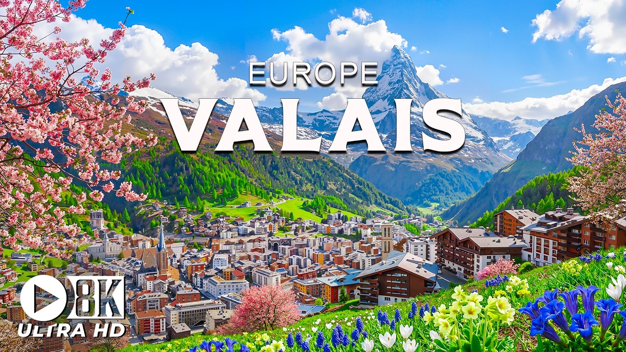 Valais 8K UHD – A Journey Through a Frozen Paradise and Spectacular Landscapes