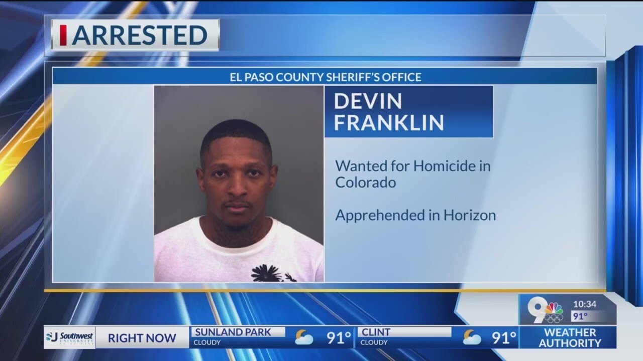 Man wanted for homicide in Colorado arrested in Horizon - YouTube