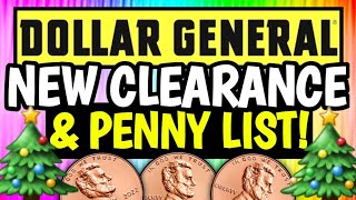 🤑NEW CLEARANCE \& PENNY LIST🤑CRAZ-E CHANGES!🤑DOLLAR GENERAL COUPONING THIS WEEK🤑DG PENNY SHOPPING🤑