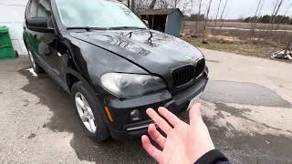 Replacing the coolant outlet fitting and hose on my bmw x5 with the n52 engine (plus coolant flush)