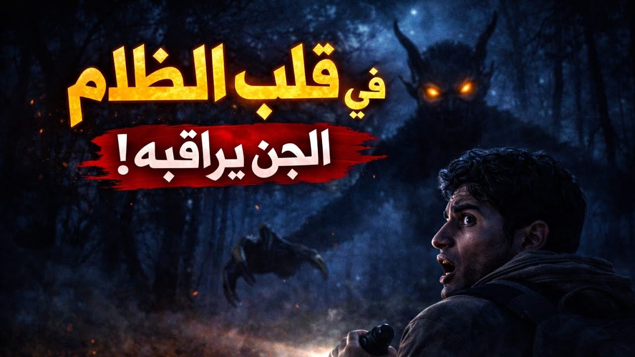 عشت ليلة مع الجن في صحراء اليمن… وما حدث لن أنساه! 😱🔥 #قصص_الجن 