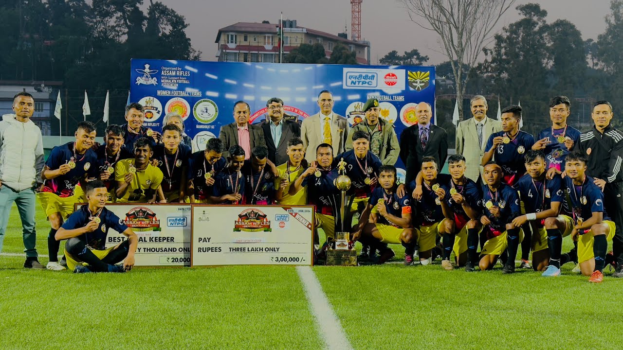 Da I Hun shisha ka khmat ka Final mynta sngi ka ASSAM RIFLES FT bad ka SMIT SC ha SSA polo ground 