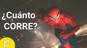 ¿A qué velocidad puede correr Spiderman?