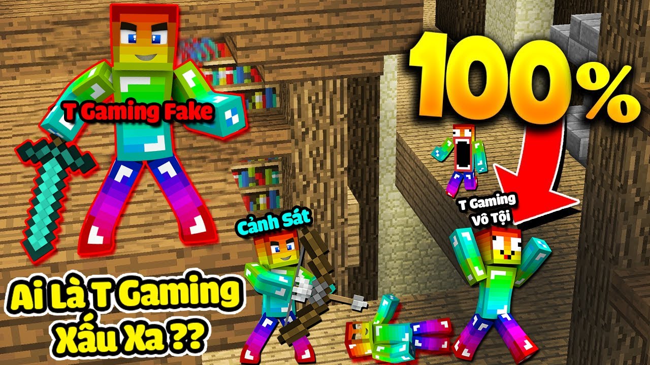 MINI GAME: AI LÀ T GAMING FAKE ** T GAMING GIẢ T GAMING FAKE TRỞ THÀNH KẺ XẤU KHIẾN NOOB TEAM SỢ HÃI