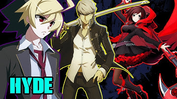 BlazBlue Cross Tag Battle Hyde, Yu, Ruby GAMEPLAY (Cam Footage)