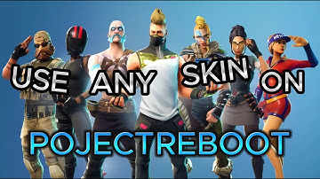 how to get skins in project reboot fortnite