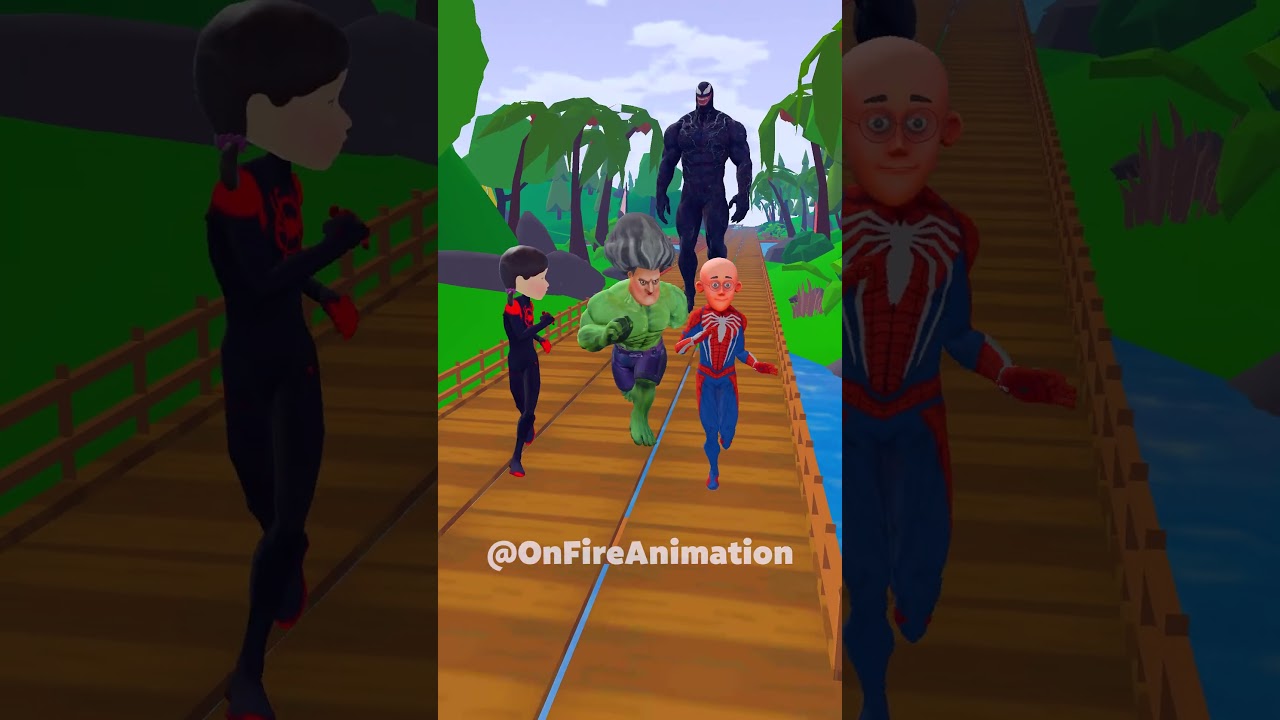 POV when Scary Teacher Team chase Venom vs when Venom chase Scary Teacher Team  - 