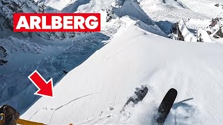 SKETCHY Ski POV am ARLBERG mit WORLD CHAMP Valle Rainer