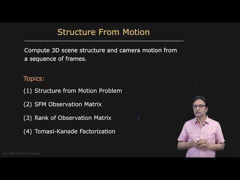 Overview | Structure From Motion