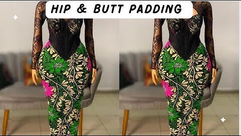HIP AND BUTT PADDING TUTORIAL