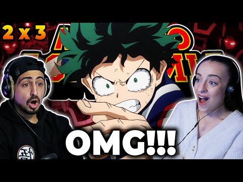 WE GOT CHILLS!! *MY HERO ACADEMIA* 2x3 REACTION!