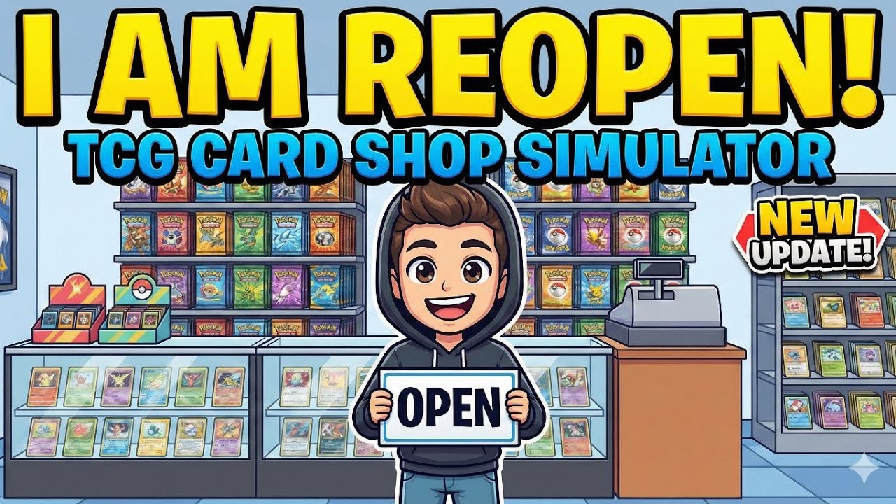 I Am Reopen TCG Card Shop Simulator In Telugu | TWP Telugu Gamer | 