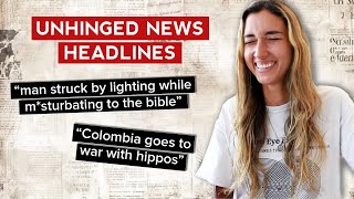 Laughing at the most UNHINGED news headlines for 20minutes