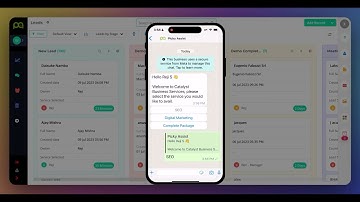 WhatsApp Conversational Modular CRM & Flow Builder