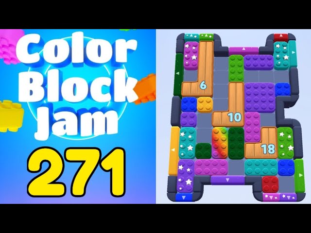 Color Block Jam Level 271 Solution - YouTube
