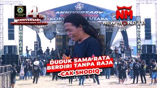 CAK SHODIQ - DUDUK SAMA RATA - NEW MONATA | ANNIVERSARY 4TH LINDU AJI JOLOSUTRO PATI UTARA