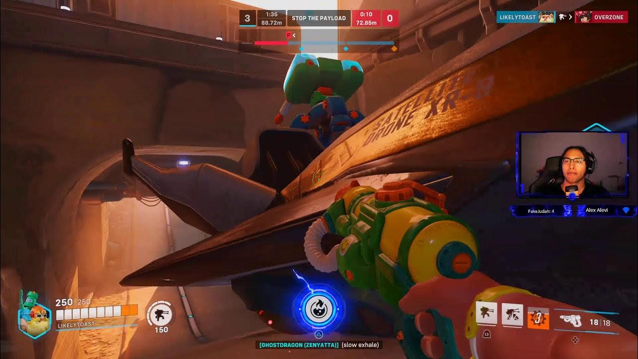 JunkRat Madness The Climb To Gold (Overwatch 2) YouTube