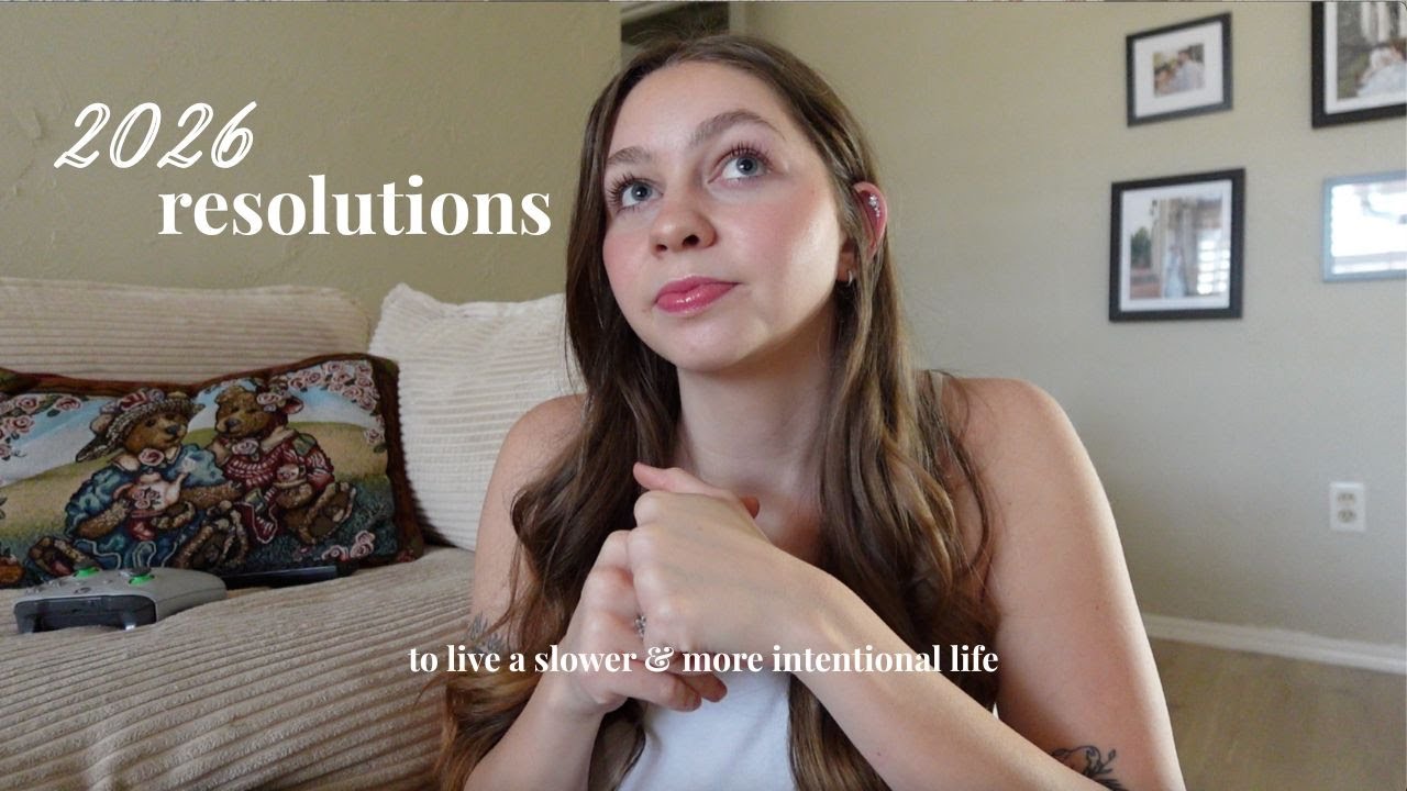 Мои планы на 2026 год 🩰🤍🧸 жить более размеренной и осмысленной жизнью.